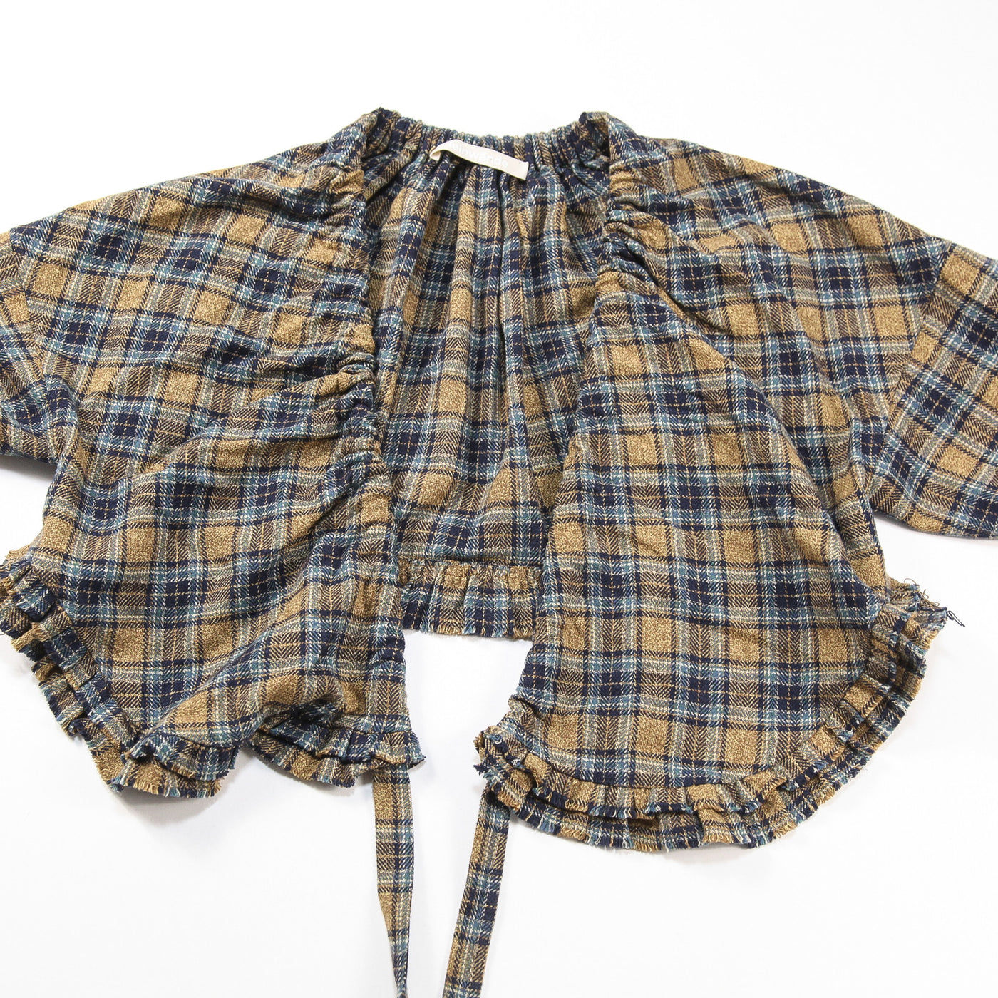 2023AW Tie Check Shirt 0223030608 FREE