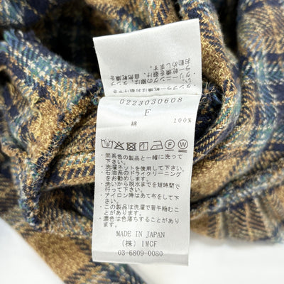 2023AW Tie Check Shirt 0223030608 FREE