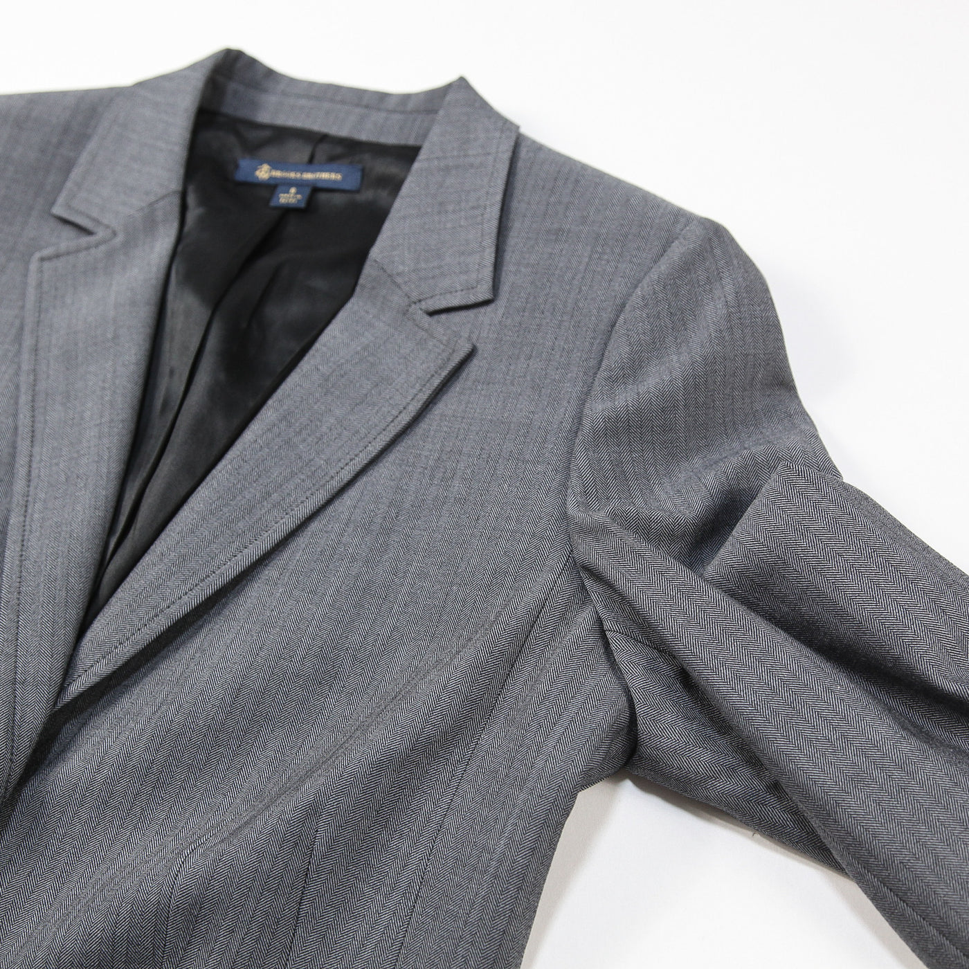 2020AW ウール/ポリエステル ヘリンボーン 1Bジャケット 100163170 8