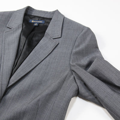 2020AW ウール/ポリエステル ヘリンボーン 1Bジャケット 100163170 8