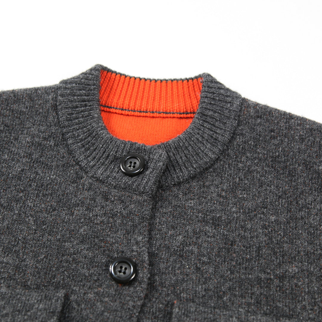 CITYSHOP シティーショップ　ブラックラックニットカーディガン CITYSHOP シティーショップ ブラックラックニットカーディガン