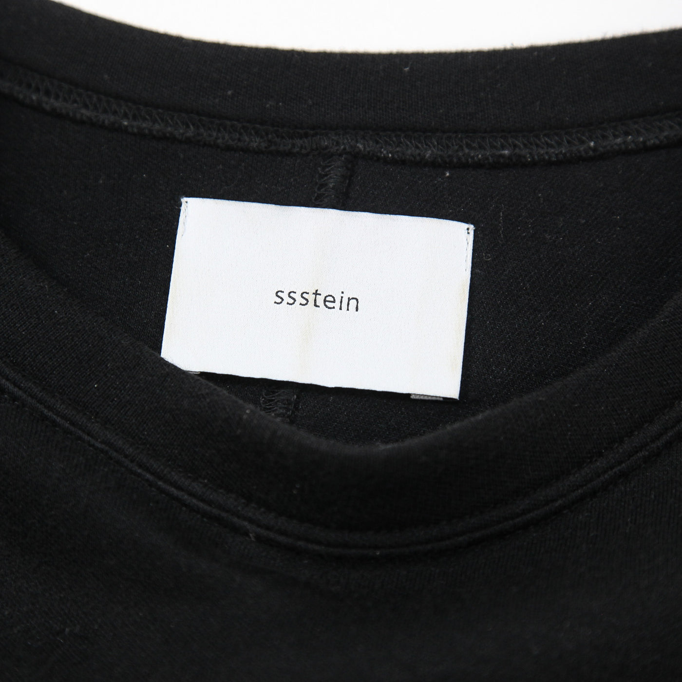 2025SS COTTON DOUBLE KNIT TUCKED CREW NECK LS ST.1118 M
