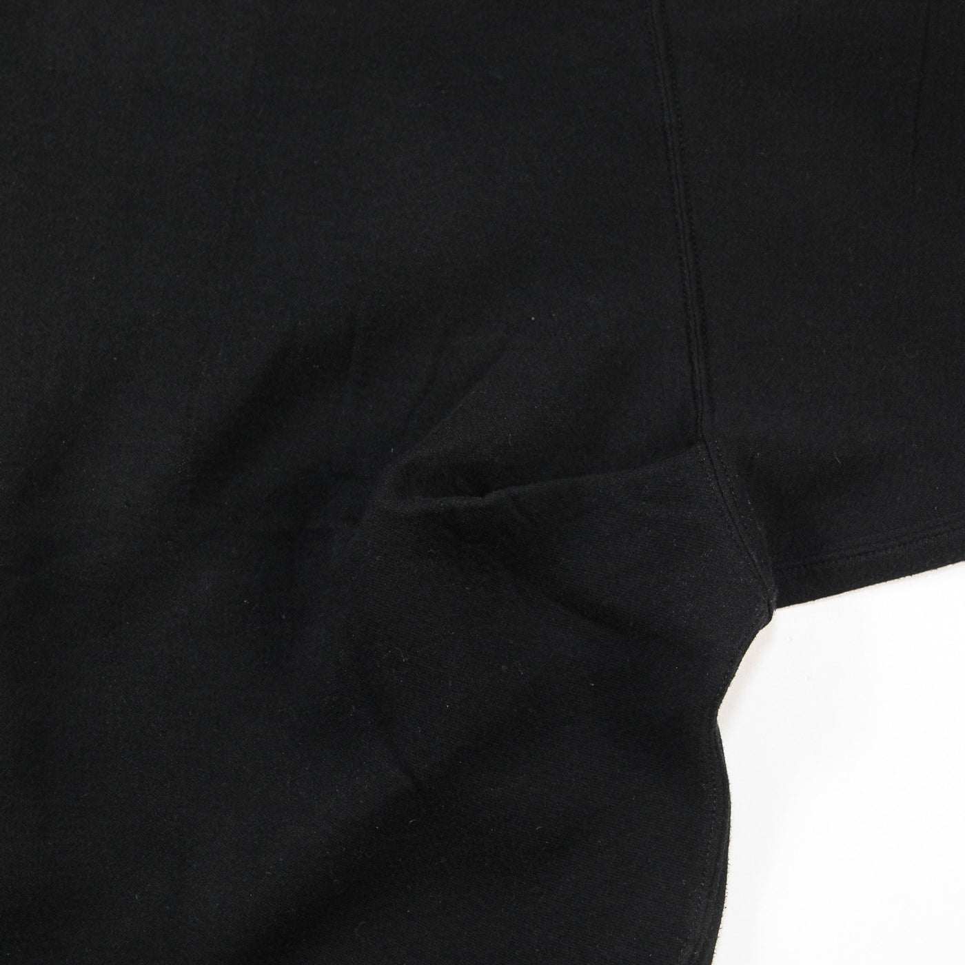 2025SS COTTON DOUBLE KNIT TUCKED CREW NECK LS ST.1118 M