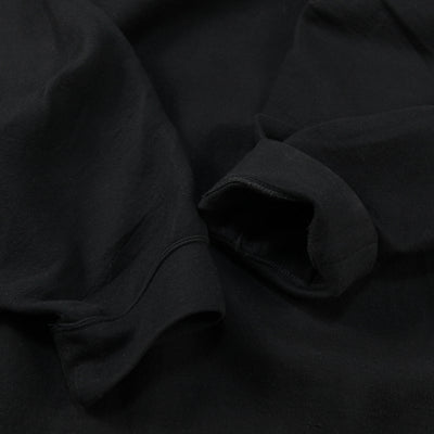 2025SS COTTON DOUBLE KNIT TUCKED CREW NECK LS ST.1118 M