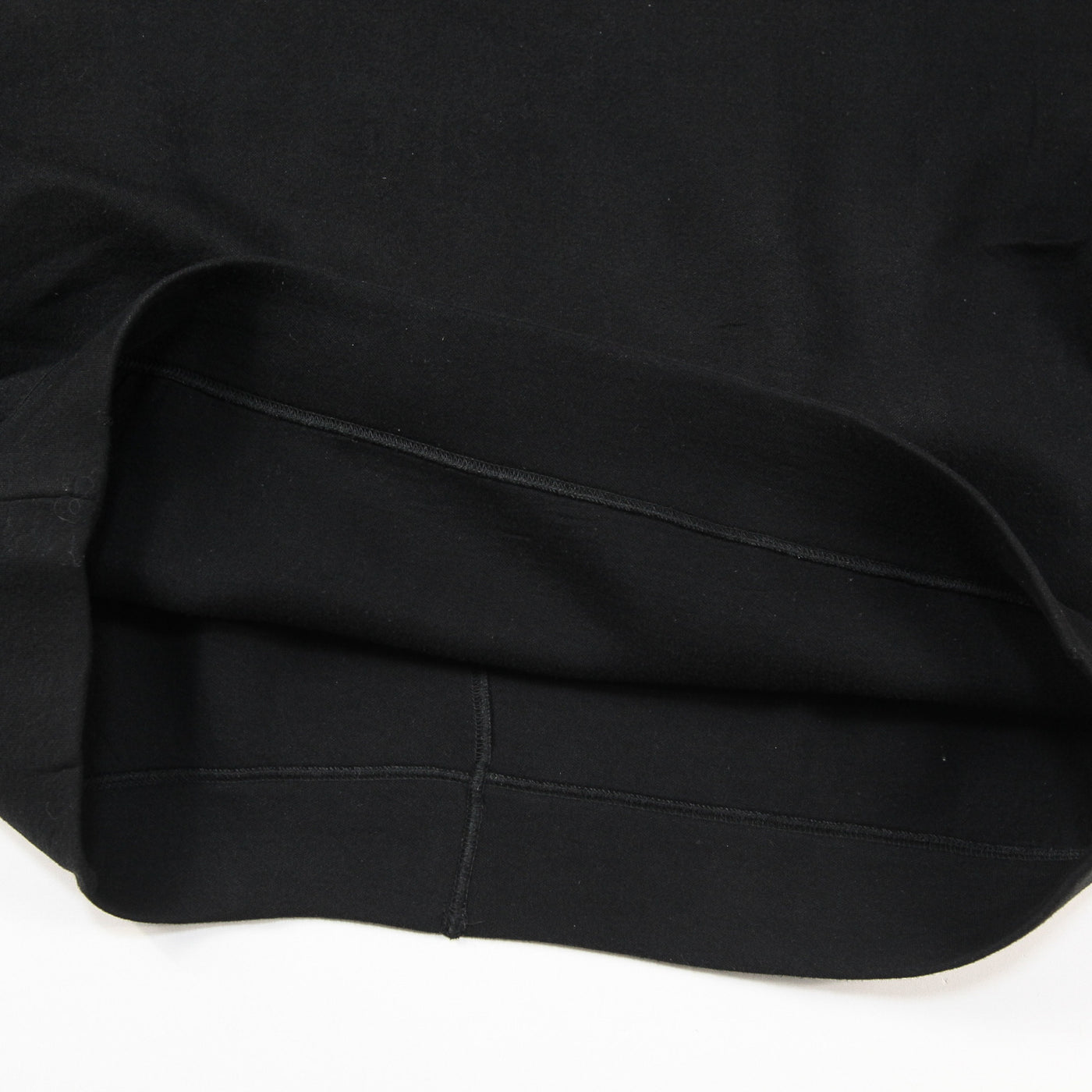 2025SS COTTON DOUBLE KNIT TUCKED CREW NECK LS ST.1118 M