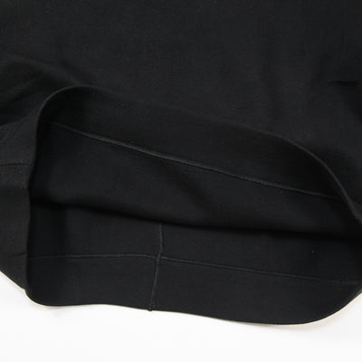 2025SS COTTON DOUBLE KNIT TUCKED CREW NECK LS ST.1118 M