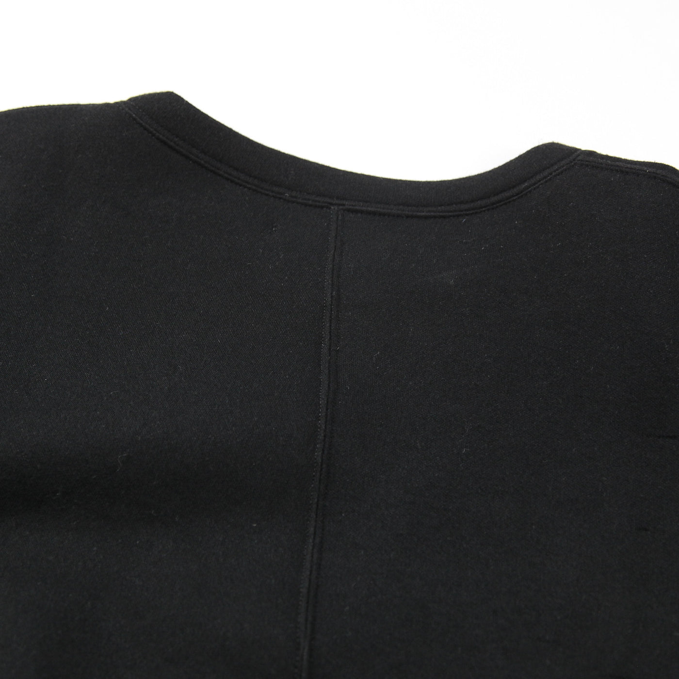 2025SS COTTON DOUBLE KNIT TUCKED CREW NECK LS ST.1118 M