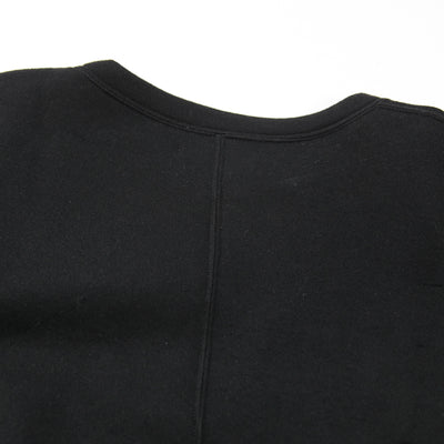 2025SS COTTON DOUBLE KNIT TUCKED CREW NECK LS ST.1118 M