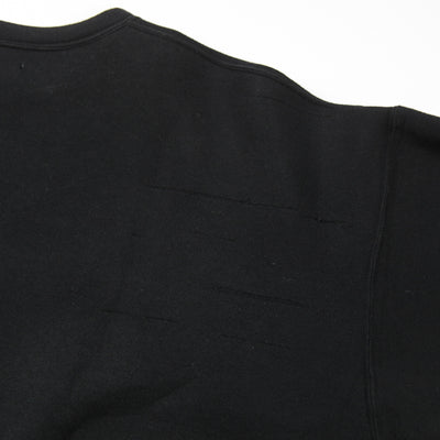 2025SS COTTON DOUBLE KNIT TUCKED CREW NECK LS ST.1118 M