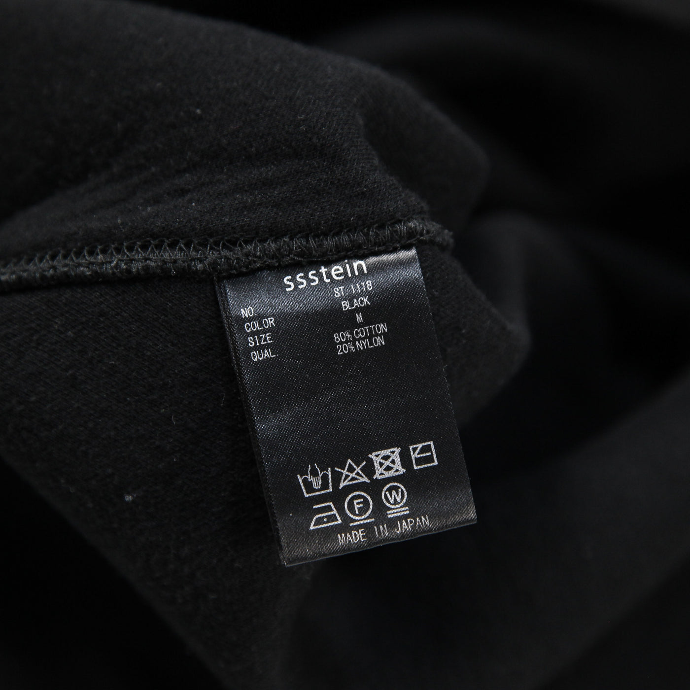 2025SS COTTON DOUBLE KNIT TUCKED CREW NECK LS ST.1118 M