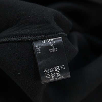 2025SS COTTON DOUBLE KNIT TUCKED CREW NECK LS ST.1118 M