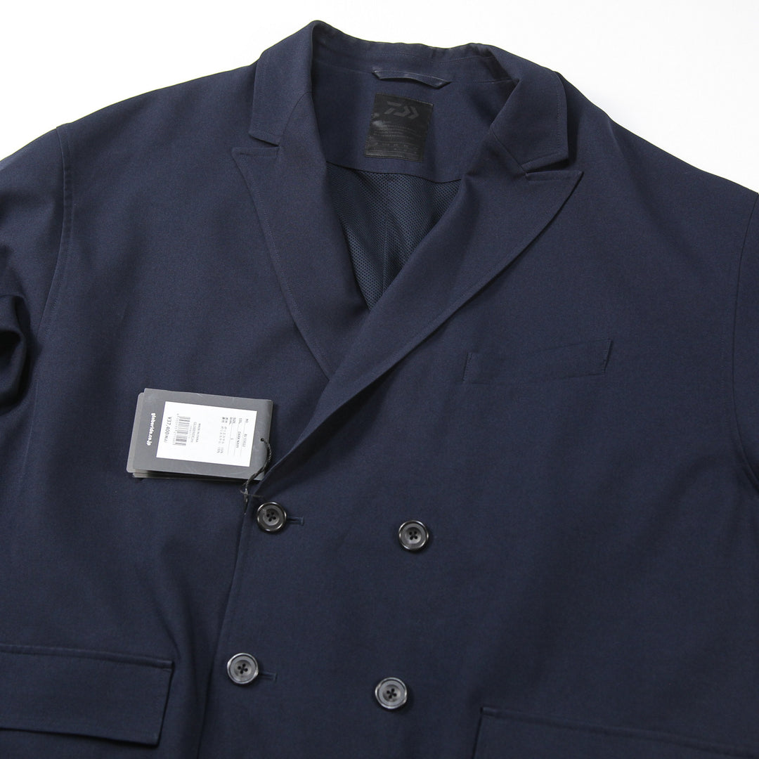 22SS ダイワピア39 テックダブルブレストジャケット　S ネイビー DAIWA PIER39 