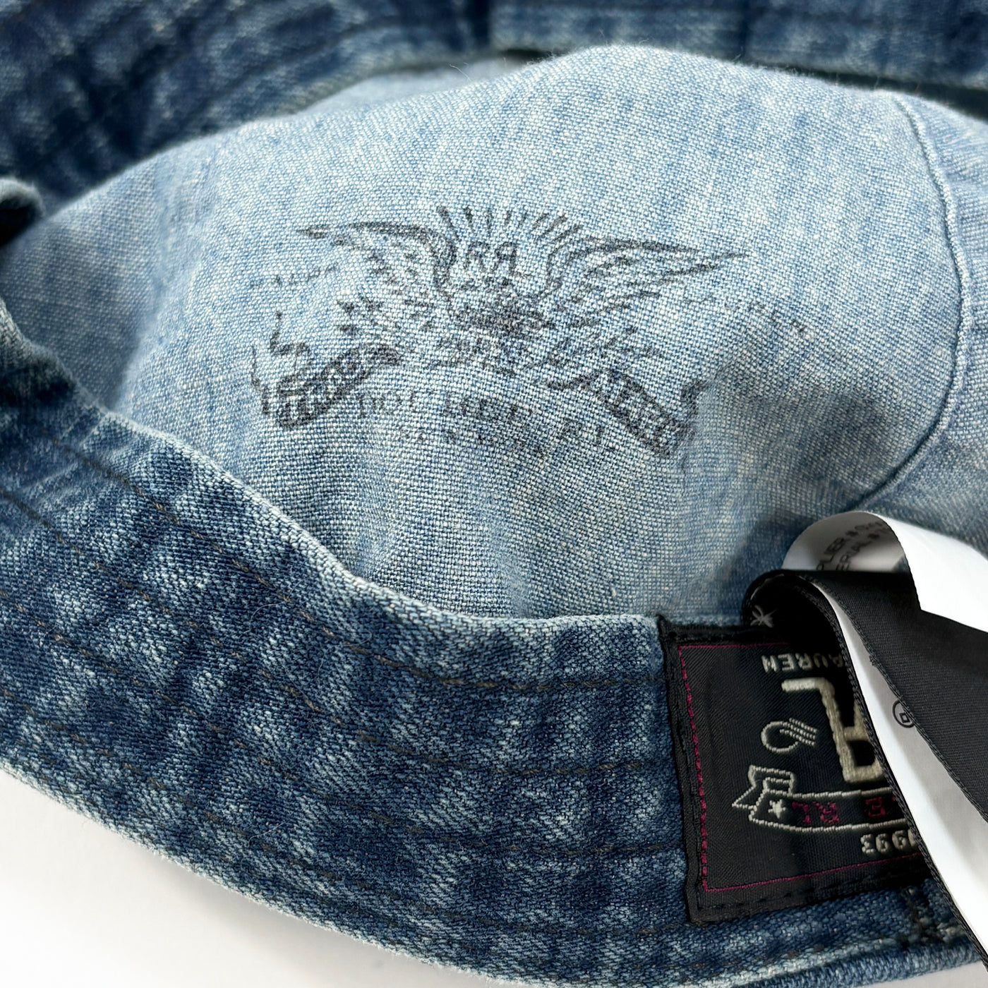 RRL / ダブルアールエル DENIM NEWSBOY CAP 782666633001 S(56cm