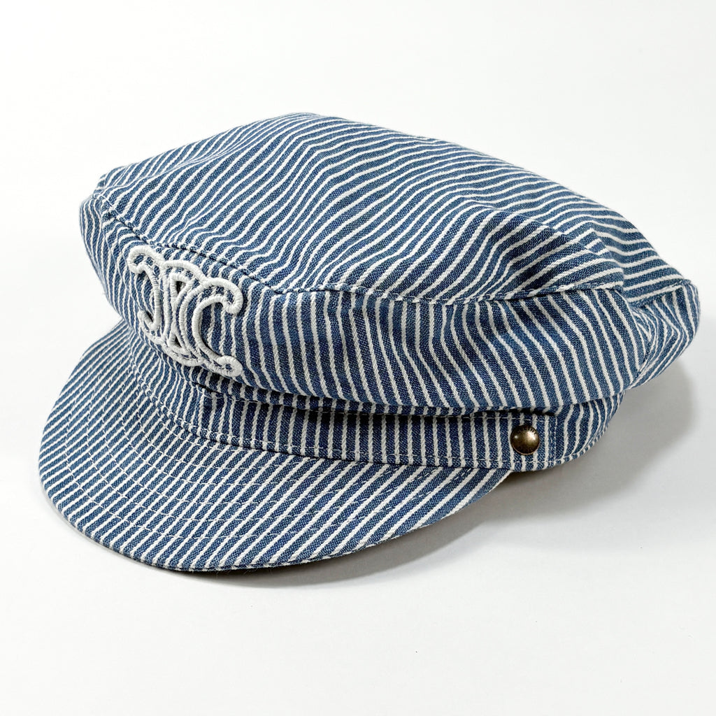 CELINE セリーヌ 2024SS トリオンフ セーラーキャップ コットン CELINE セリーヌ 2024SS トリオンフ セーラーキャップ コットン