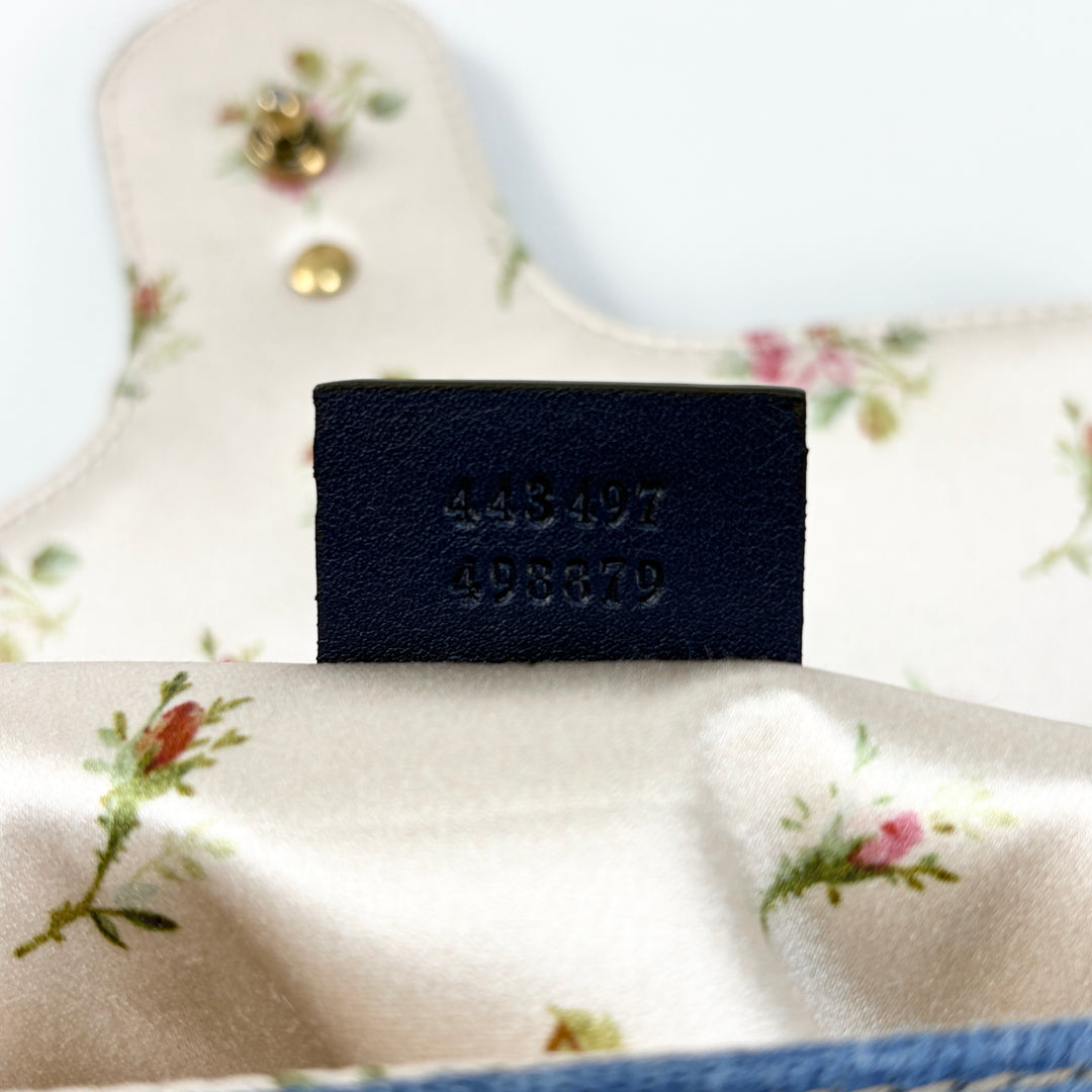 GUCCI / グッチ 2017SS 日本限定 GGマーモント デニム チェーン