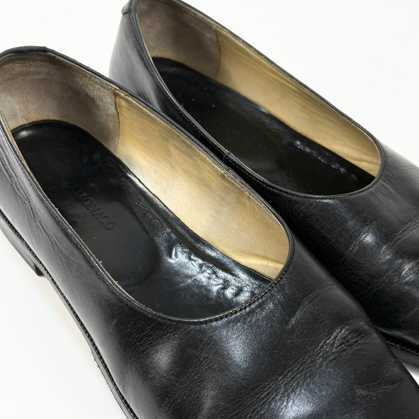 2024SS 別注 Pumps men's for IMA:ZINE BLACK