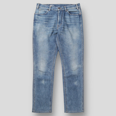 2020AW スキニー ミッドライズ パンツ / ウォッシュド ストレッチデニム W_SK_002 / N112 640E 07WS / 2N112640E.07WS 30