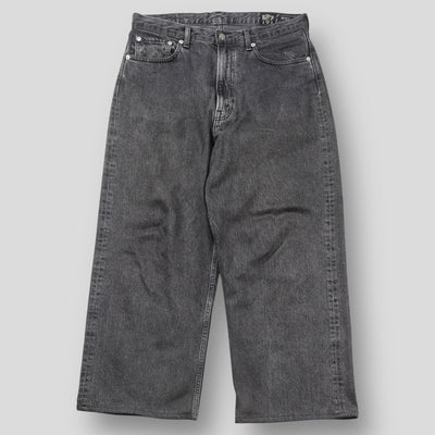 2025SS 仲津3 SUPER DAD’S BLACK DENIM STONE IMA:ZINE SP M(2)