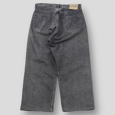 2025SS 仲津3 SUPER DAD’S BLACK DENIM STONE IMA:ZINE SP M(2)