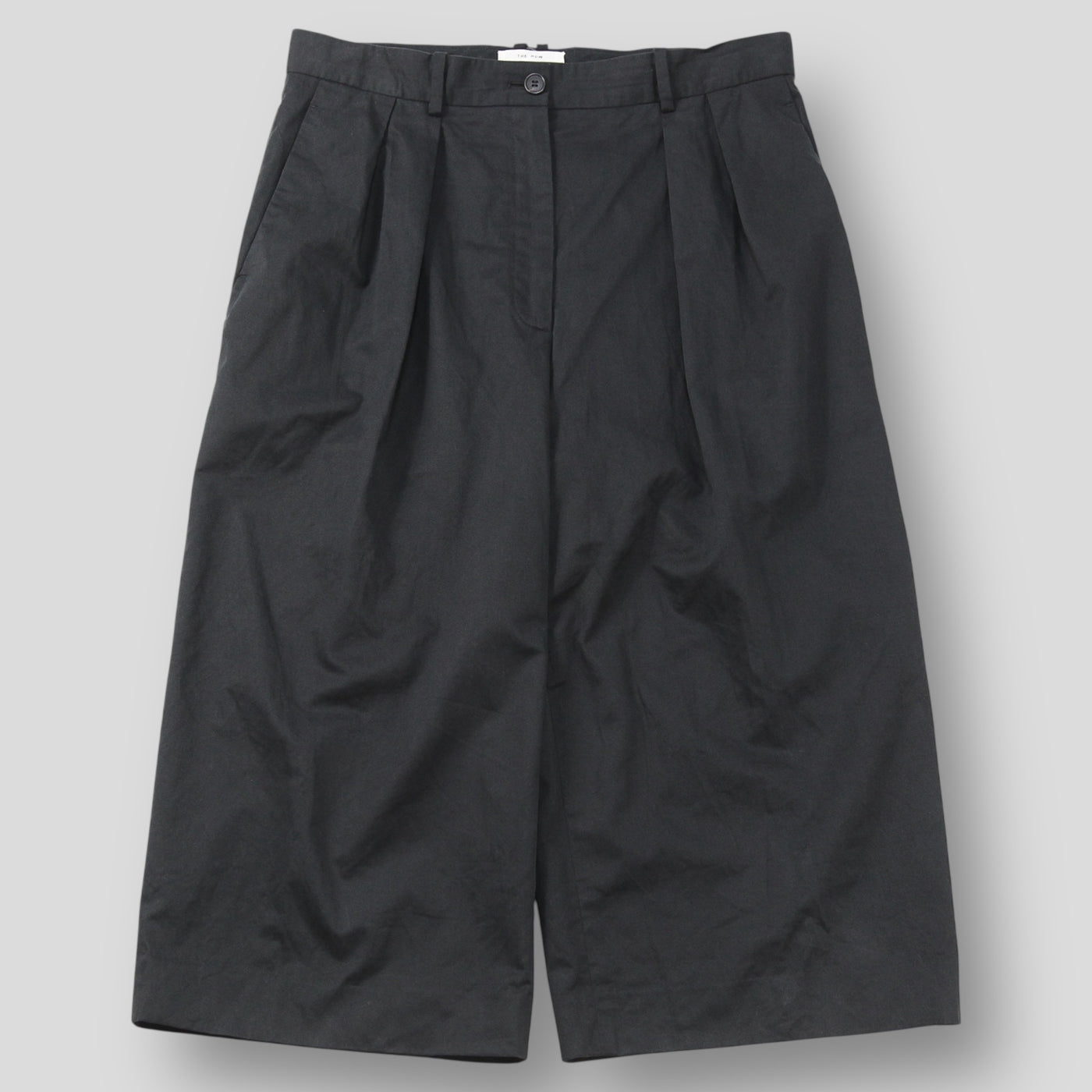 イタリア製 コットンカシミヤ 2タック クロップドパンツ AO130 8