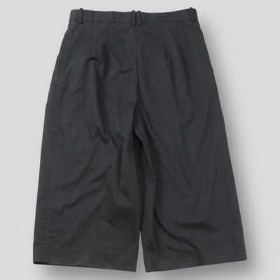 イタリア製 コットンカシミヤ 2タック クロップドパンツ AO130 8