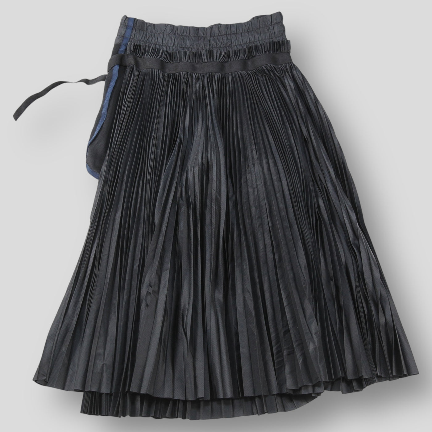 2015AW プリーツ ラップ スコート 802249-011 XS