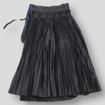 2015AW プリーツ ラップ スコート 802249-011 XS