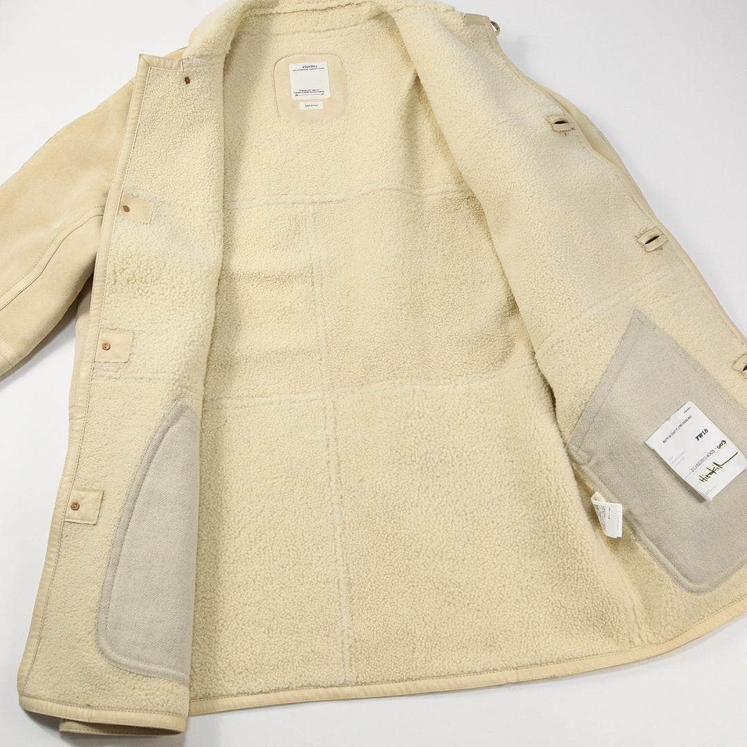 visvim / ビズビム 2018AW PATTON COAT IT (VEG SHRLNG) 0118205014005
