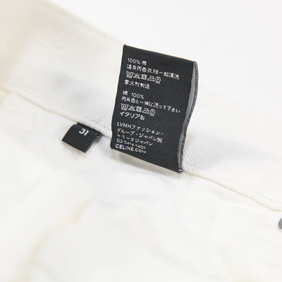 2024SS キティジーンズ / オプティックホワイトウォッシュ デニム W_HR_012 / N756 360W 01OQ / 2N756360W.01OQ 31