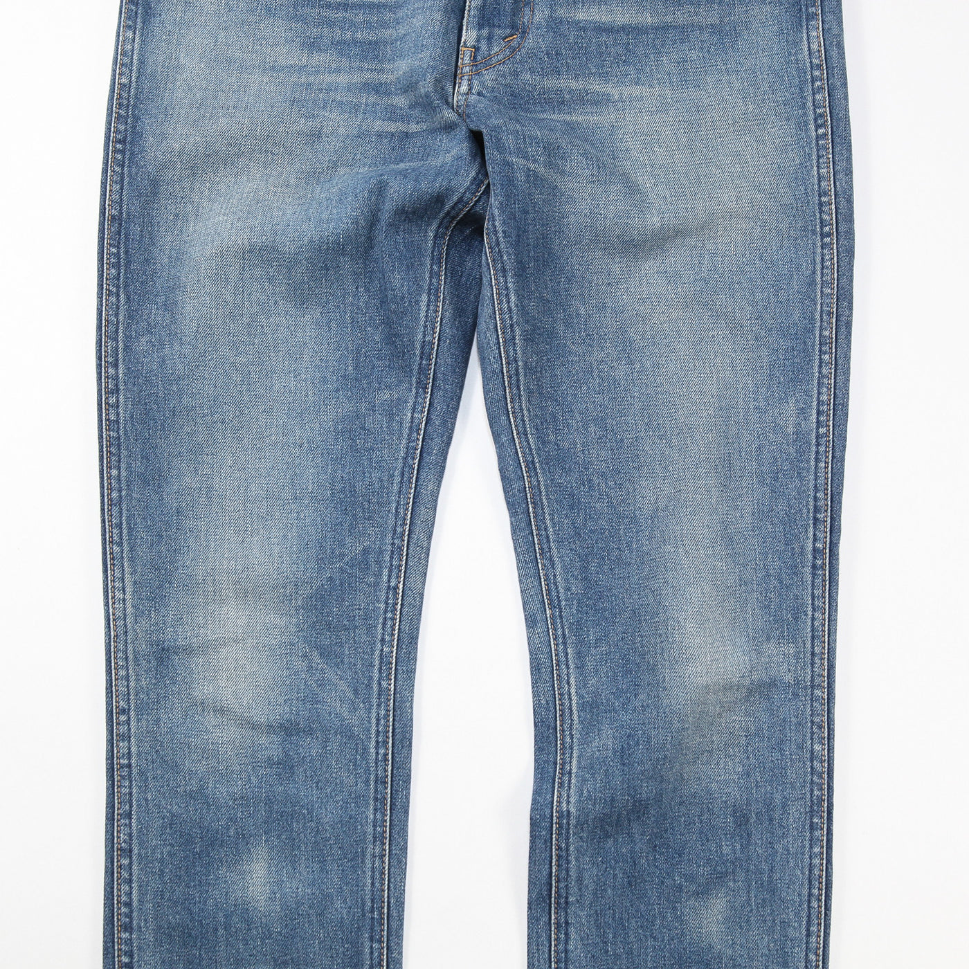 2020AW スキニー ミッドライズ パンツ / ウォッシュド ストレッチデニム W_SK_002 / N112 640E 07WS / 2N112640E.07WS 30