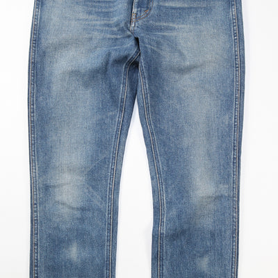 2020AW スキニー ミッドライズ パンツ / ウォッシュド ストレッチデニム W_SK_002 / N112 640E 07WS / 2N112640E.07WS 30