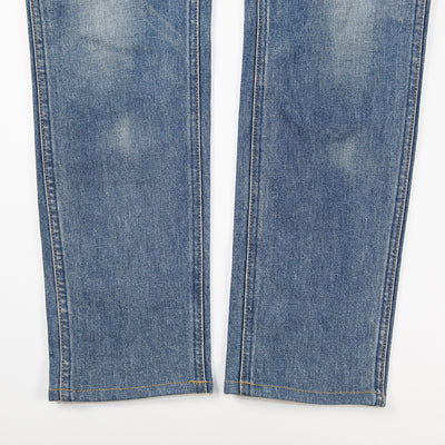 2020AW スキニー ミッドライズ パンツ / ウォッシュド ストレッチデニム W_SK_002 / N112 640E 07WS / 2N112640E.07WS 30
