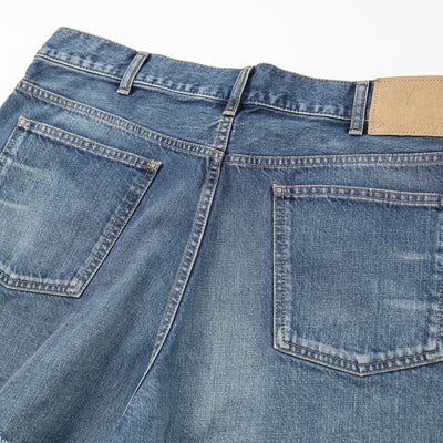 スケートショートパンツ / エレクトリックスカイウォッシュ デニム W_CS_023 / N12B 519X 08EL 31