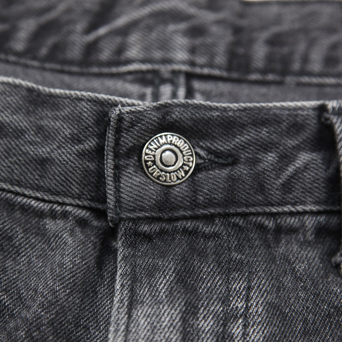 2025SS 仲津3 SUPER DAD’S BLACK DENIM STONE IMA:ZINE SP M(2)