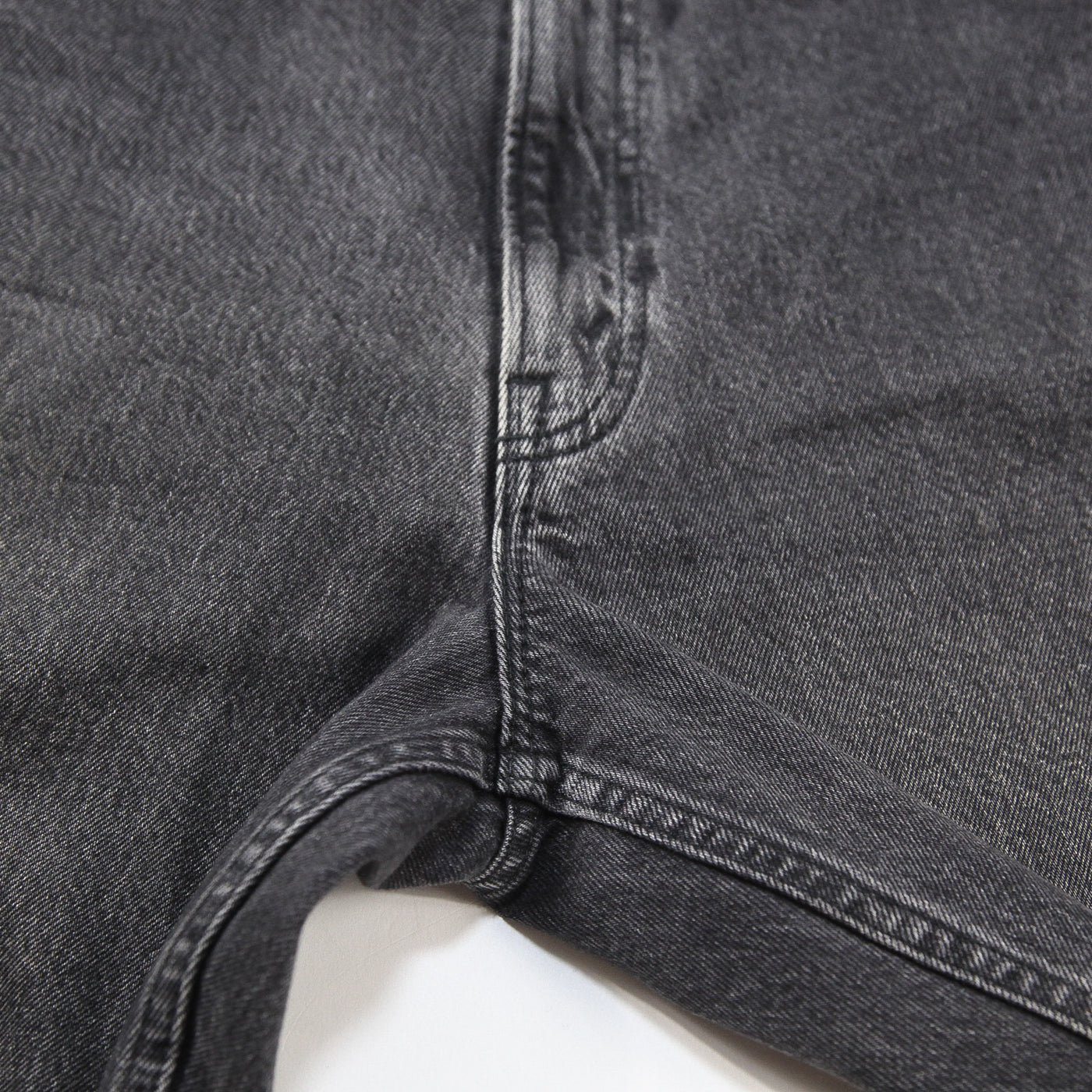2025SS 仲津3 SUPER DAD’S BLACK DENIM STONE IMA:ZINE SP M(2)