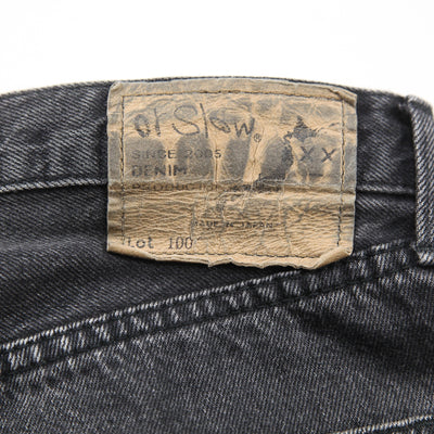 2025SS 仲津3 SUPER DAD’S BLACK DENIM STONE IMA:ZINE SP M(2)