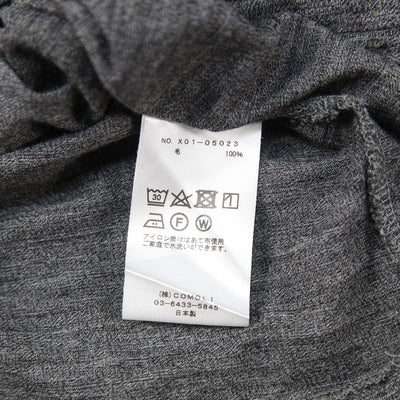 2023SS サマーウール天竺Tシャツ X01-05023 4