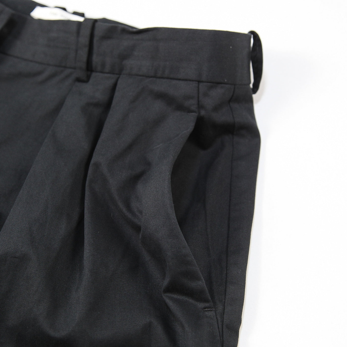 イタリア製 コットンカシミヤ 2タック クロップドパンツ AO130 8