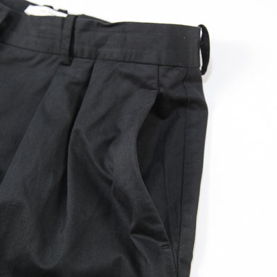 イタリア製 コットンカシミヤ 2タック クロップドパンツ AO130 8