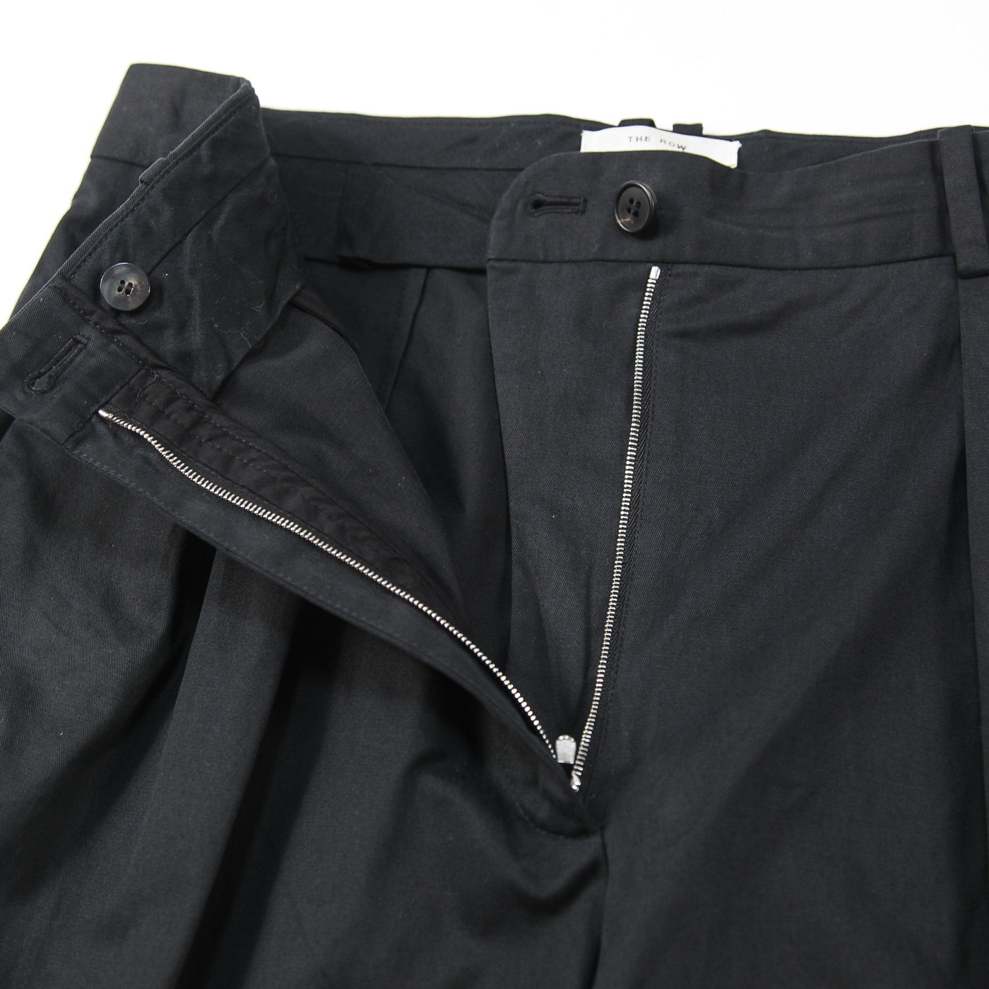 イタリア製 コットンカシミヤ 2タック クロップドパンツ AO130 8