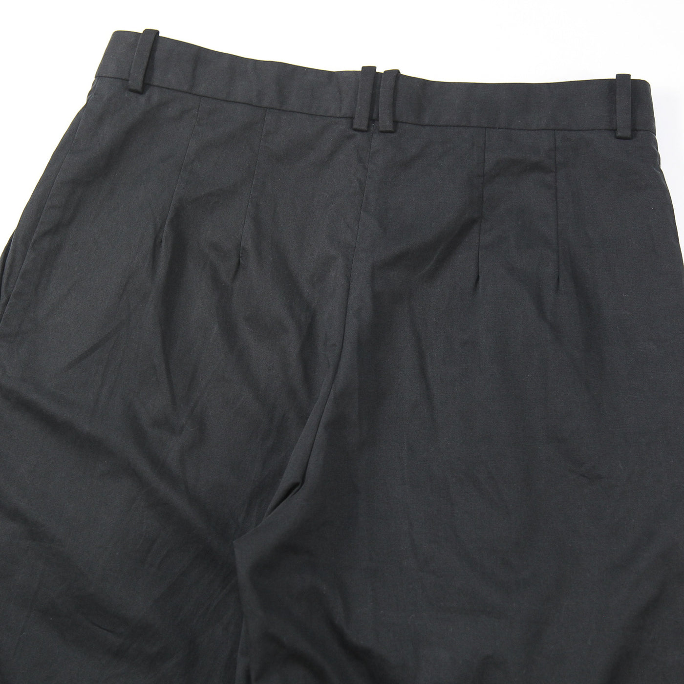 イタリア製 コットンカシミヤ 2タック クロップドパンツ AO130 8