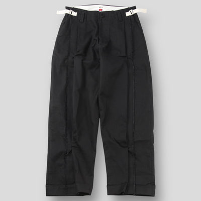 2021AW COTTON TWILL TUCK WIDE PT 21AW-PT10 2