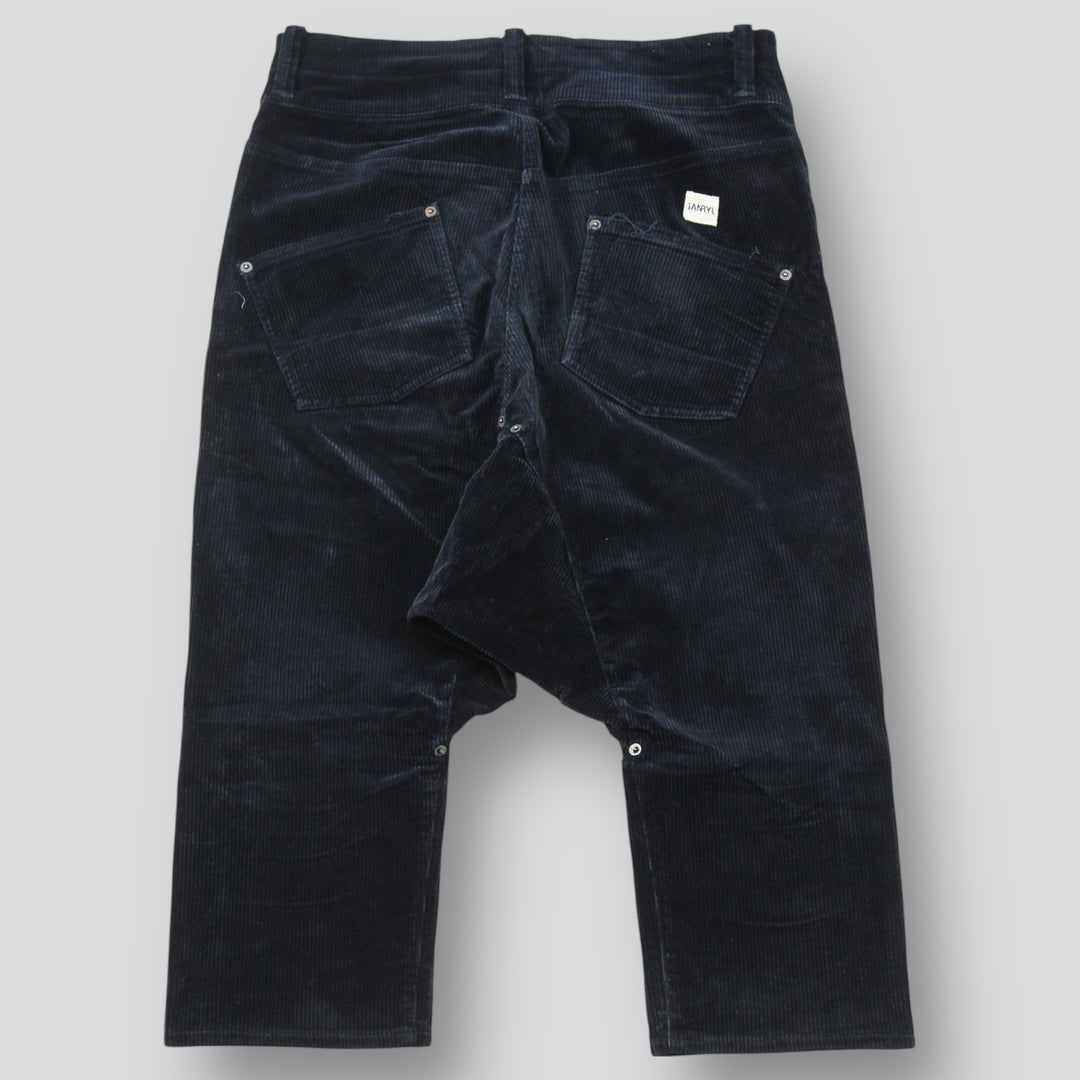 GANRYU / ガンリュウ 2013AW ストレッチコーデュロイ サルエルパンツ