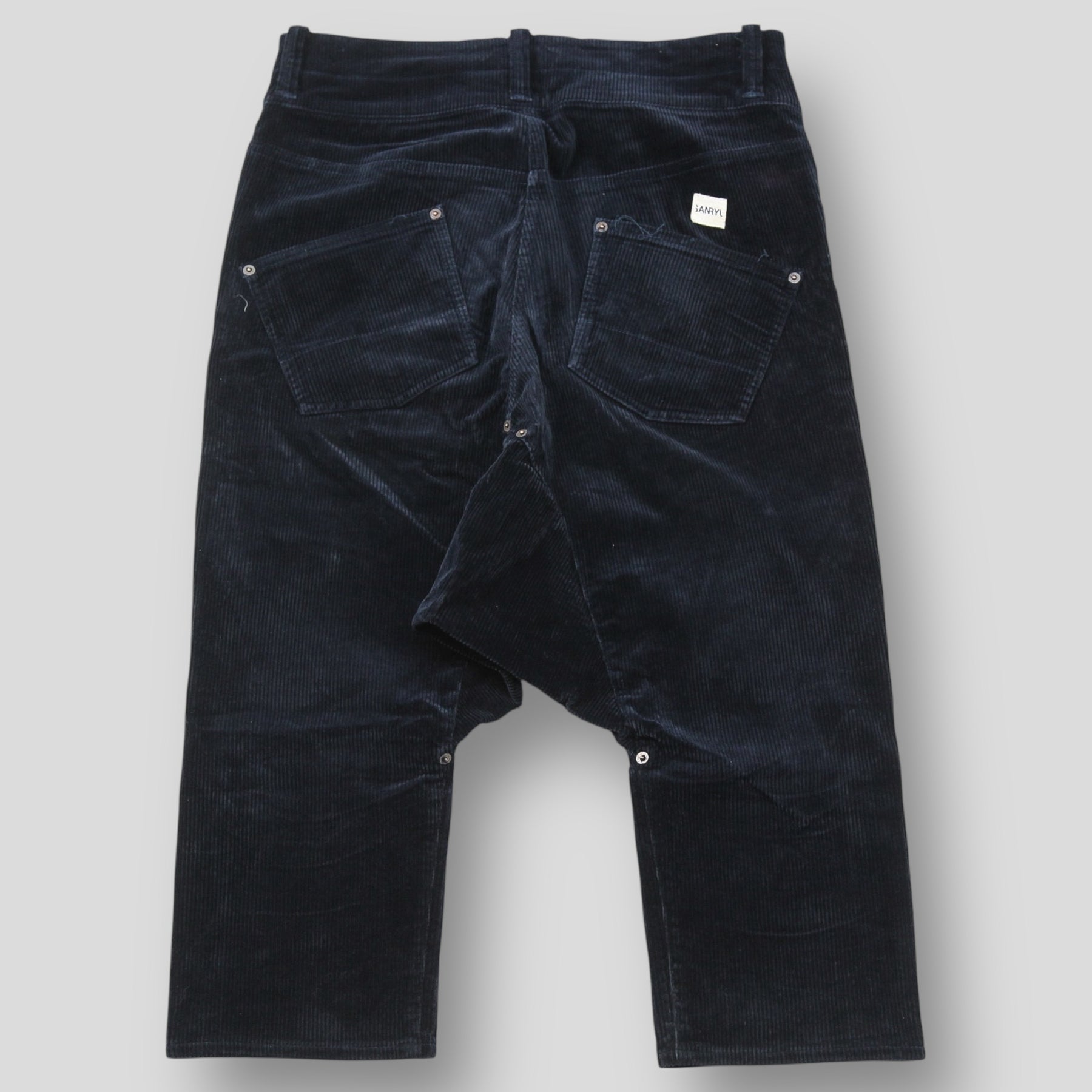 GANRYU / ガンリュウ 2013AW ストレッチコーデュロイ サルエルパンツ