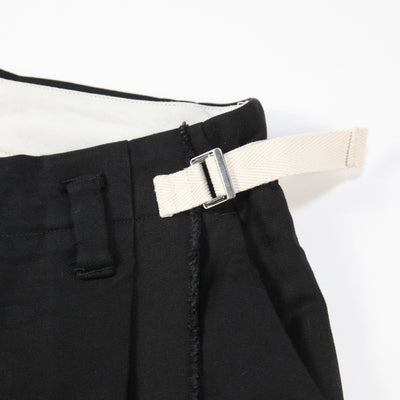 2021AW COTTON TWILL TUCK WIDE PT 21AW-PT10 2
