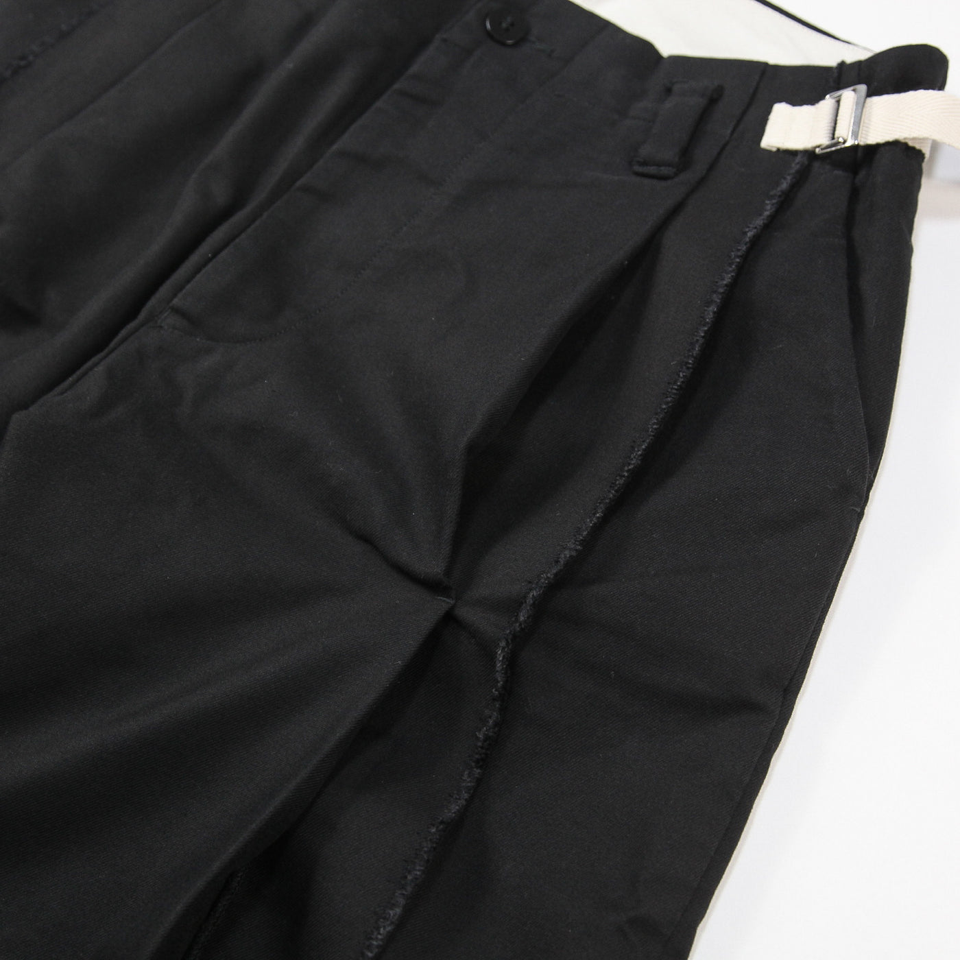 2021AW COTTON TWILL TUCK WIDE PT 21AW-PT10 2