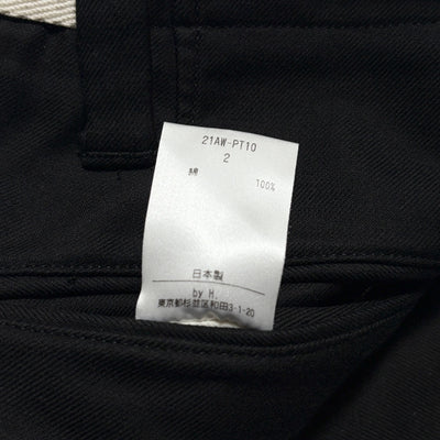 2021AW COTTON TWILL TUCK WIDE PT 21AW-PT10 2