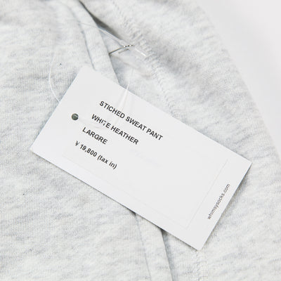 2024AW STICHED SWEAT PANT WMS-24AW3-014 L