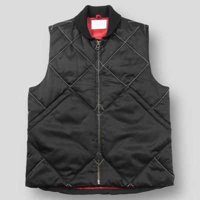 2022AW REFLECTIVE QUILTED DOWN VEST WMS-22AW-003 L