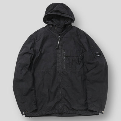2021AW FLATT NYLON HOODED OVERSHIRT 11CMOS153A-005991G XL